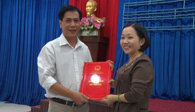 Ông Trần Trọng Khánh nhận quyết định bổ nhiệm