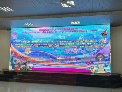 Trường Mầm non Hoa Cúc tổ chức cho các bé tham quan - trải nghiệm tại Trường Sĩ quan Công Binh