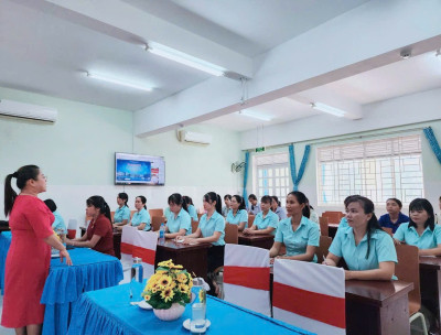 TRƯỜNG MẦM NON HÒA PHÚ CHỦ ĐỘNG CHUYỂN ĐỔI SỐ, QUÁN TRIỆT NÂNG CAO CHẤT LƯỢNG QUẢN LÝ CƠ SỞ VẬT CHẤT NĂM HỌC 2026 - 2027