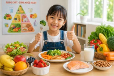 Dinh dưỡng cho trẻ vào năm học mới