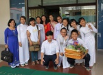Thầy trò vui mừng vì năm học qua nhiều HS nhận được giải thưởng