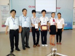 Đoàn Bình Dương dự thi OTE và đạt giải