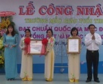 Trường mẫu giáo Tuổi Thơ, tổng kết năm học và công nhận đạt chuẩn quốc gia mức độ 1