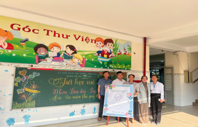 Hiệu quả từ mô hình tiết học mở tại trường Tiểu học Hòa Phú