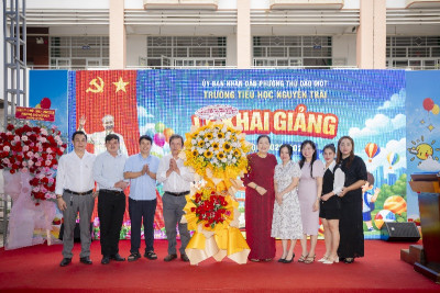 Trường Tiểu Học Nguyễn Trãi long trọng tổ chức Lễ Khai Giảng Năm học 2026–2027