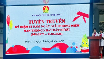 Tuyên truyền kỷ niệm 51 năm Ngày Giải phóng miền Nam, thống nhất đất nước (30/4/1975 – 30/4/2026)
