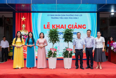 Trường Tiểu Học Phú Hòa 1 Long Trọng Tổ Chức Lễ Khai Giảng Năm Học 2026 – 2027