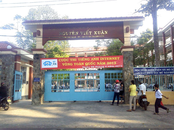 Hội đồng thi cấp Toàn quốc, IOE Bình Dương  2013