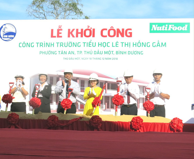 Trường Tiểu học Lê Thị Hồng Gấm được khởi công,